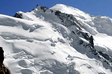 Veduta d'insieme della Trois Mont Blanc