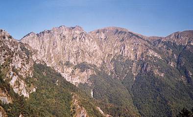 Veduta sul Monte Boccaor